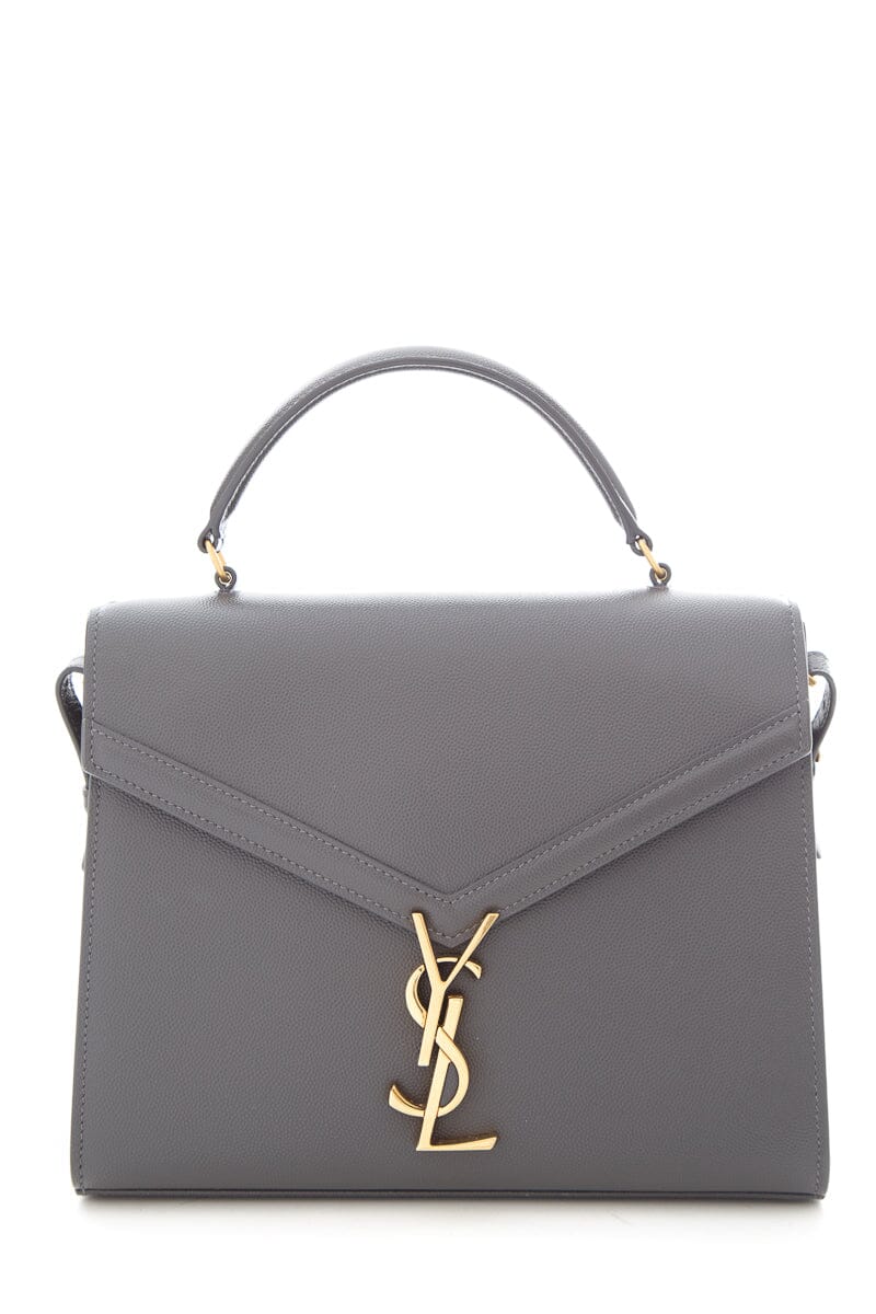 YSL Grey Cassandra Medium Handbag