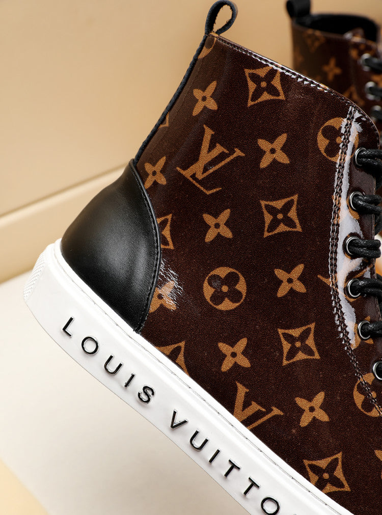 GLM - LUV Stellar Trainer Boot Brown Sneaker