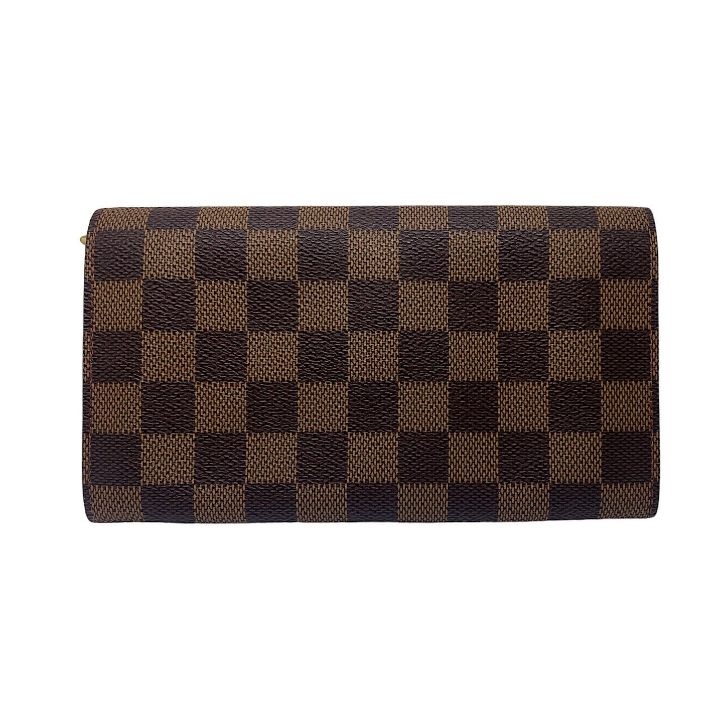 Louis Vuitton Vintage Damier Ebene Canvas Sarah Wallet