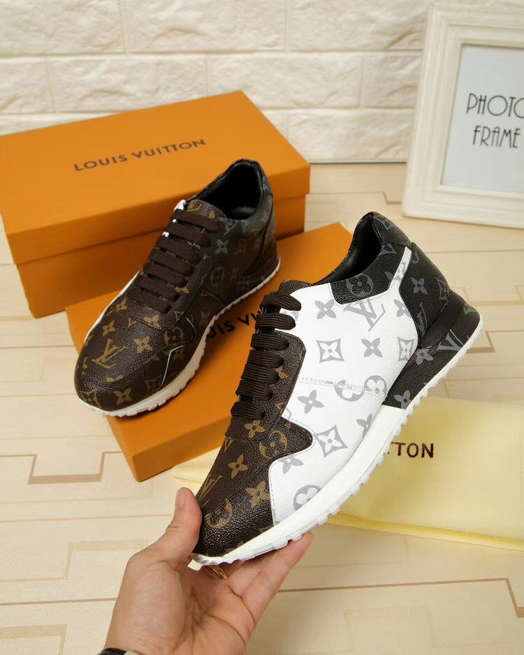 GLM - LUV Run Away Brown White Sneaker
