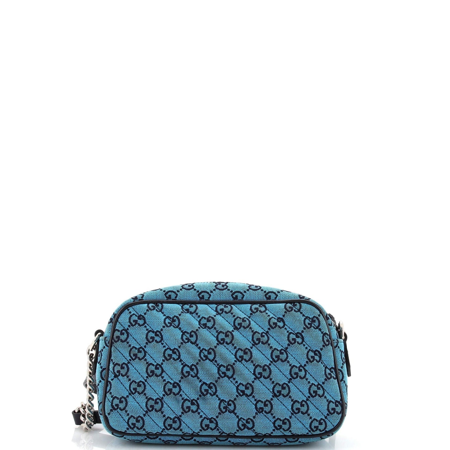 GG Marmont Shoulder Bag Multicolor Diagonal Quilted GG Canvas Small