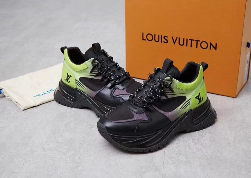 GLM - LUV Run Away Green Black Sneaker