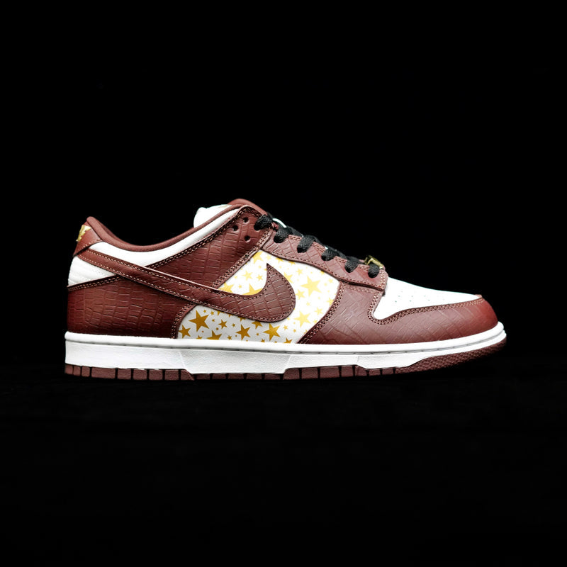 GLM - SUP x DUNK White Brown Gold