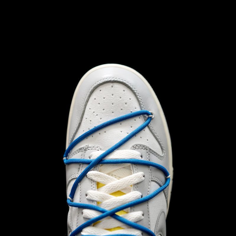 GLM - OW x Dunk (NO.10) blue shoelace yellow buckle