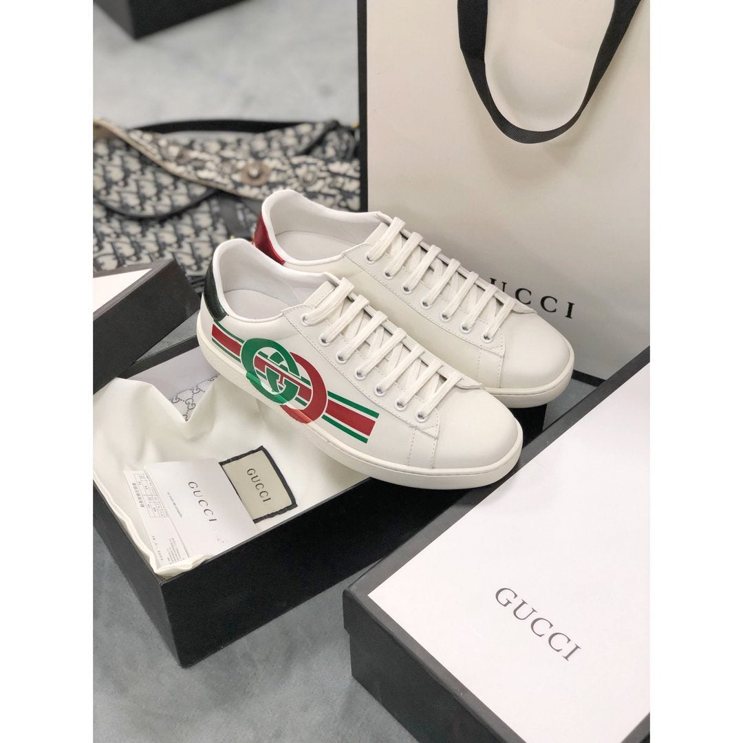 GLM-GCI Ace white interlocking  Sneaker 087