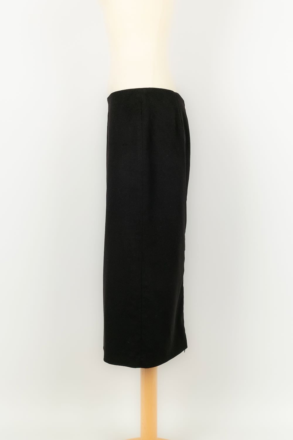 Jupe en cachemire Alexander McQueen