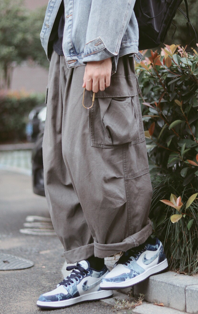GLM - AJ1 Low Washed Denim