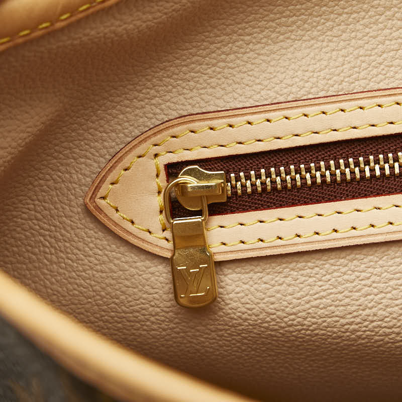 Louis Vuitton Monogram Bucket GM Tote Bag Shoulder Bag M42236 Brown PVC Leather  Louis Vuitton
