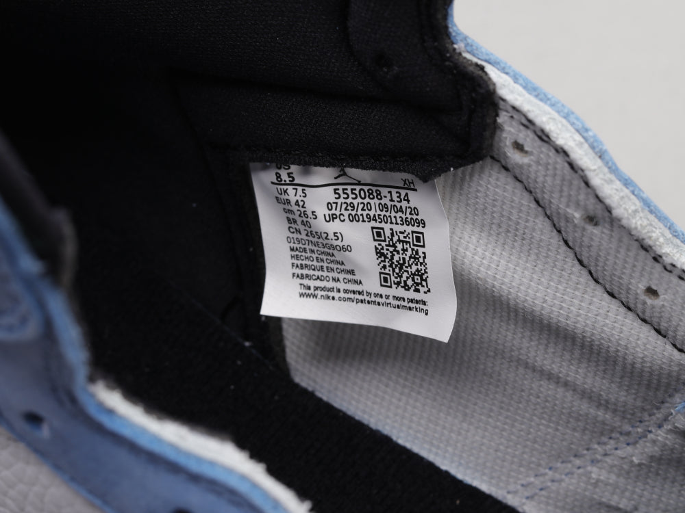 GLM - AJ1 New North Carolina Blue University Blue