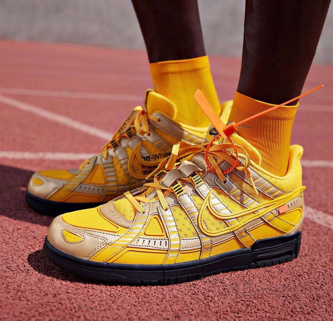 GLM - OW x Rubber Dunk Black Gold