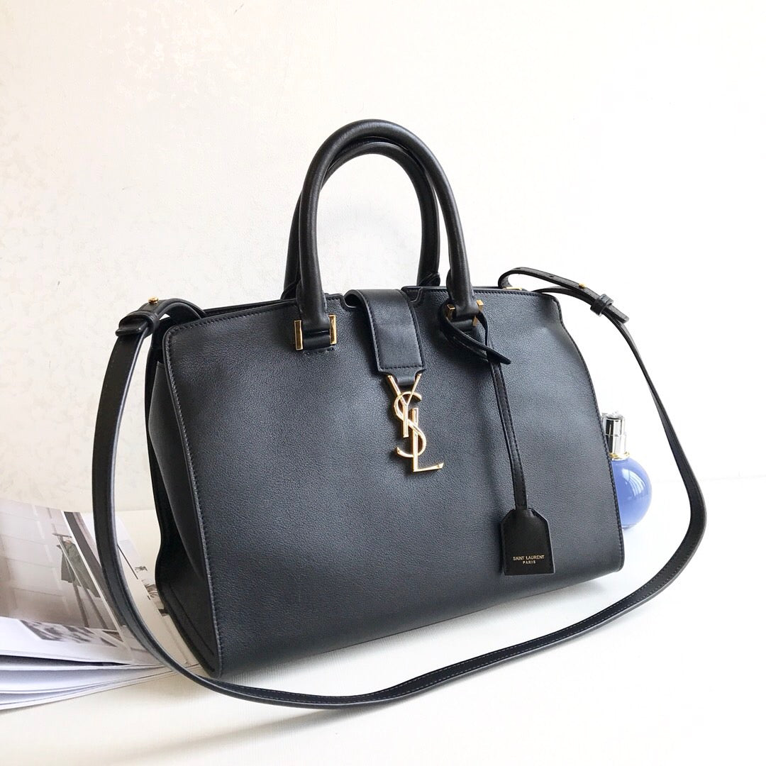 GLAMI Monogram Cabas Small Black For Women 12in/31cm YSL