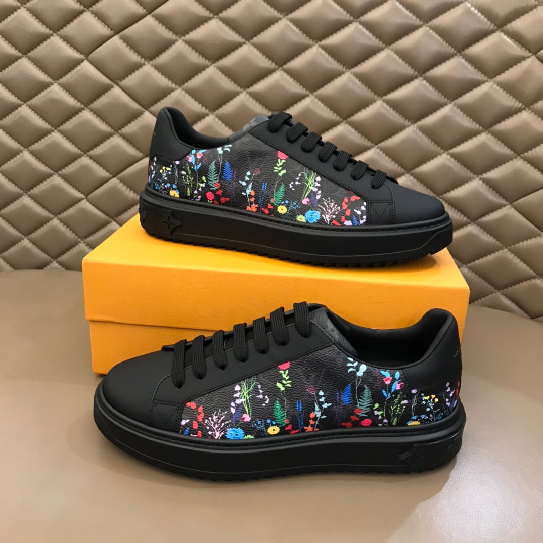 GLM - LUV  Time Out Black Yellow Sneaker