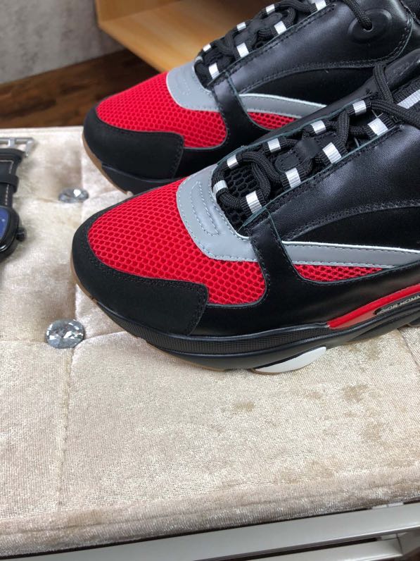 GLM - DIR B22 Black And Red Sneaker