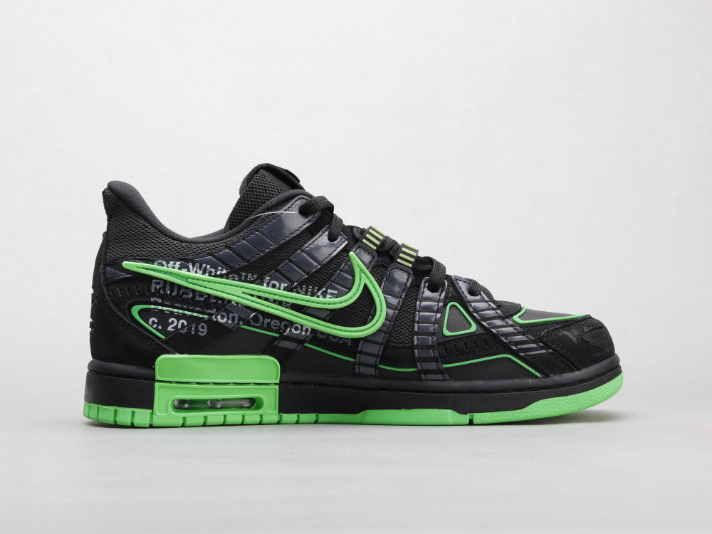 GLM - OW x Rubber Dunk Black & Green