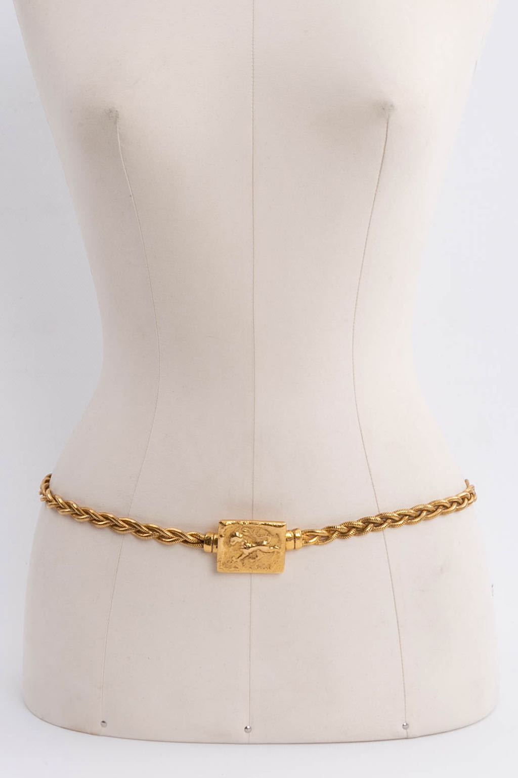 Ceinture dorÃ© Chanel