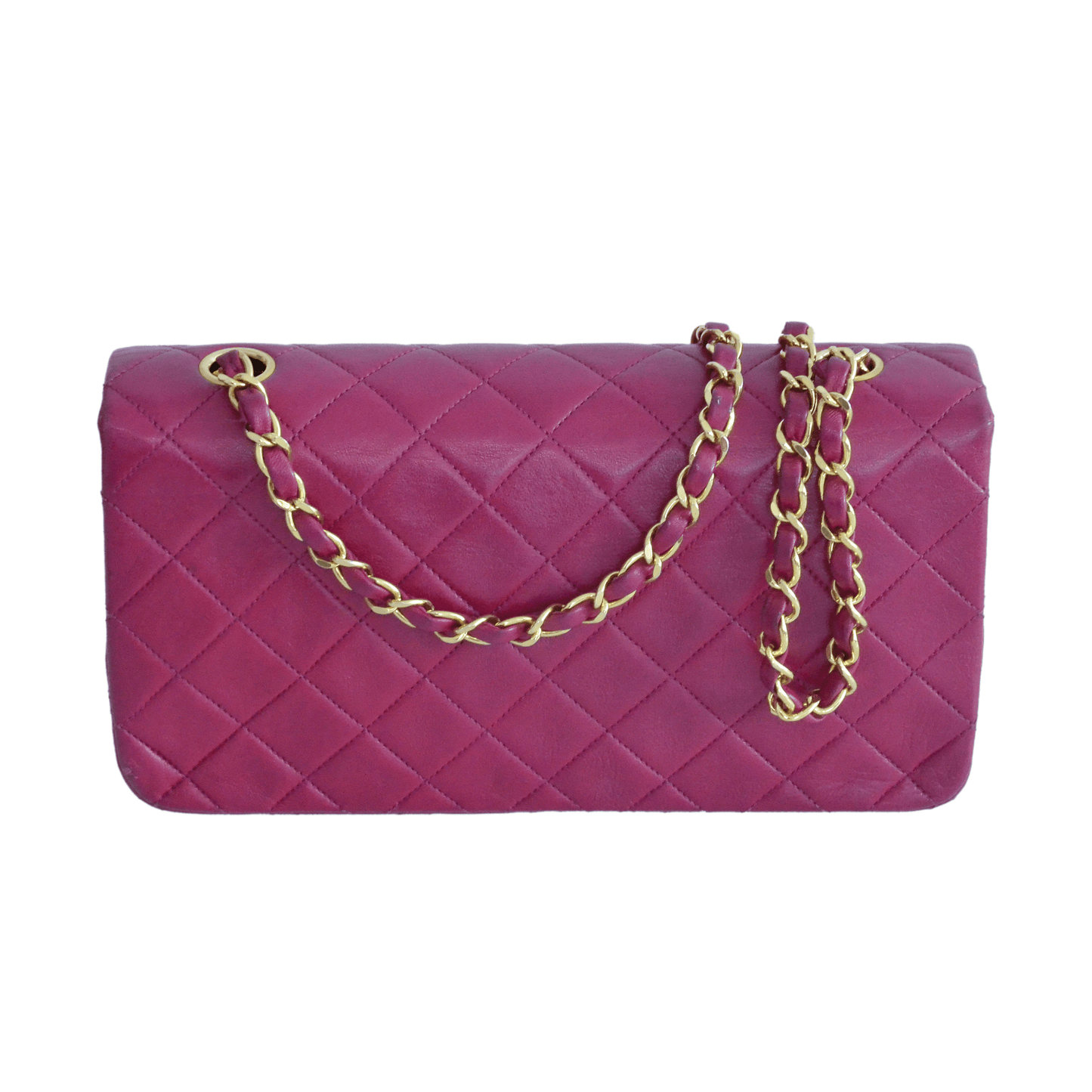 Fuchsia CC Timeless Single Flap Bag