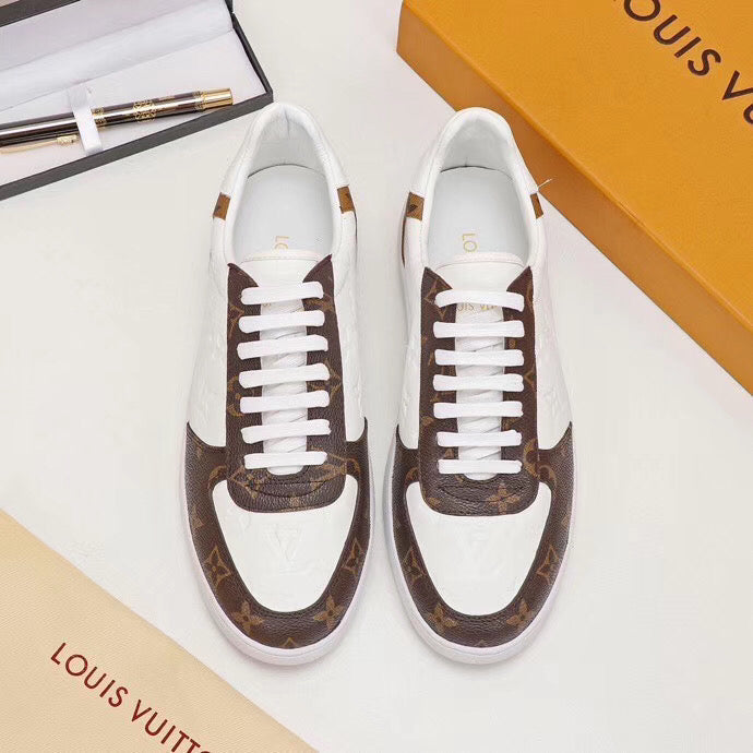 GLM - LUV Casual Low White Brown Sneaker