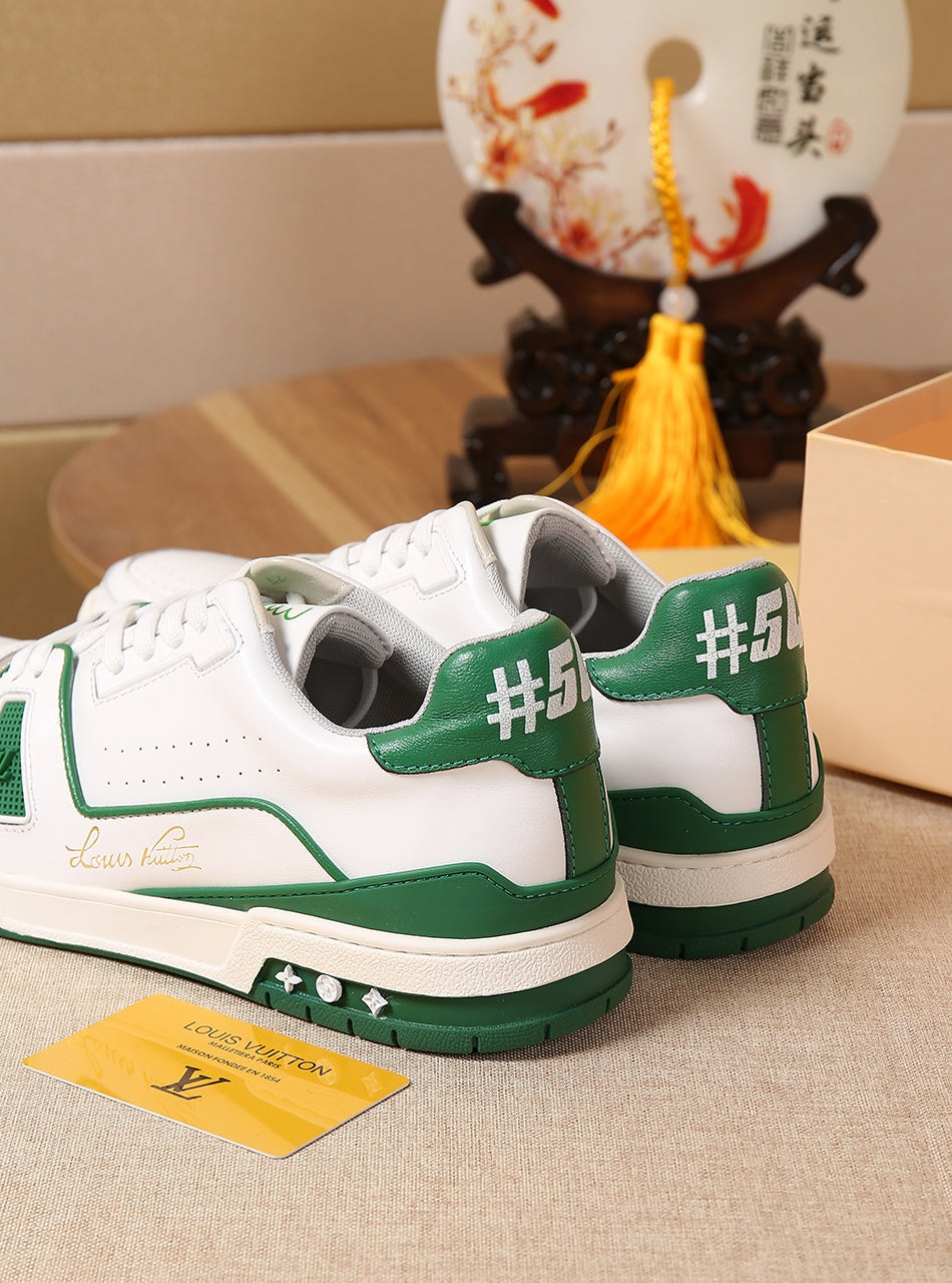 GLM - LUV Traners Vert Green Sneaker