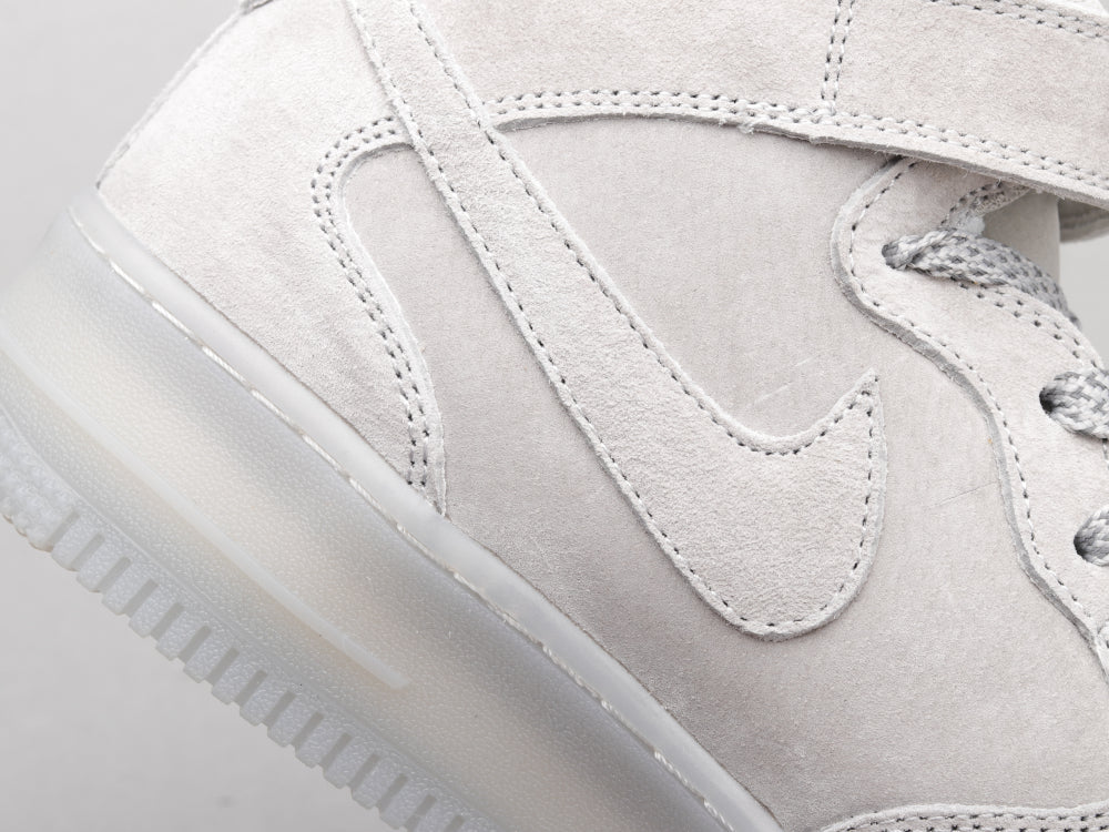 GLM - AF1 Mid-top grey suede Champion