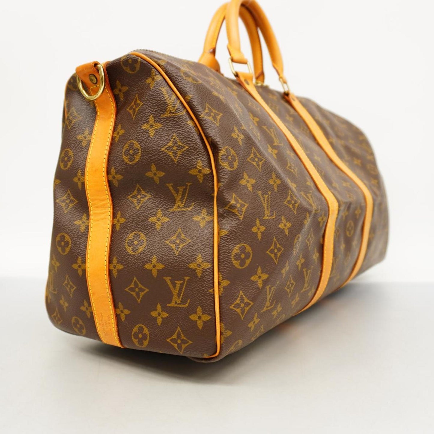 Louis Vuitton Keepall Bandouliere 50  Canvas Travel Bag ()