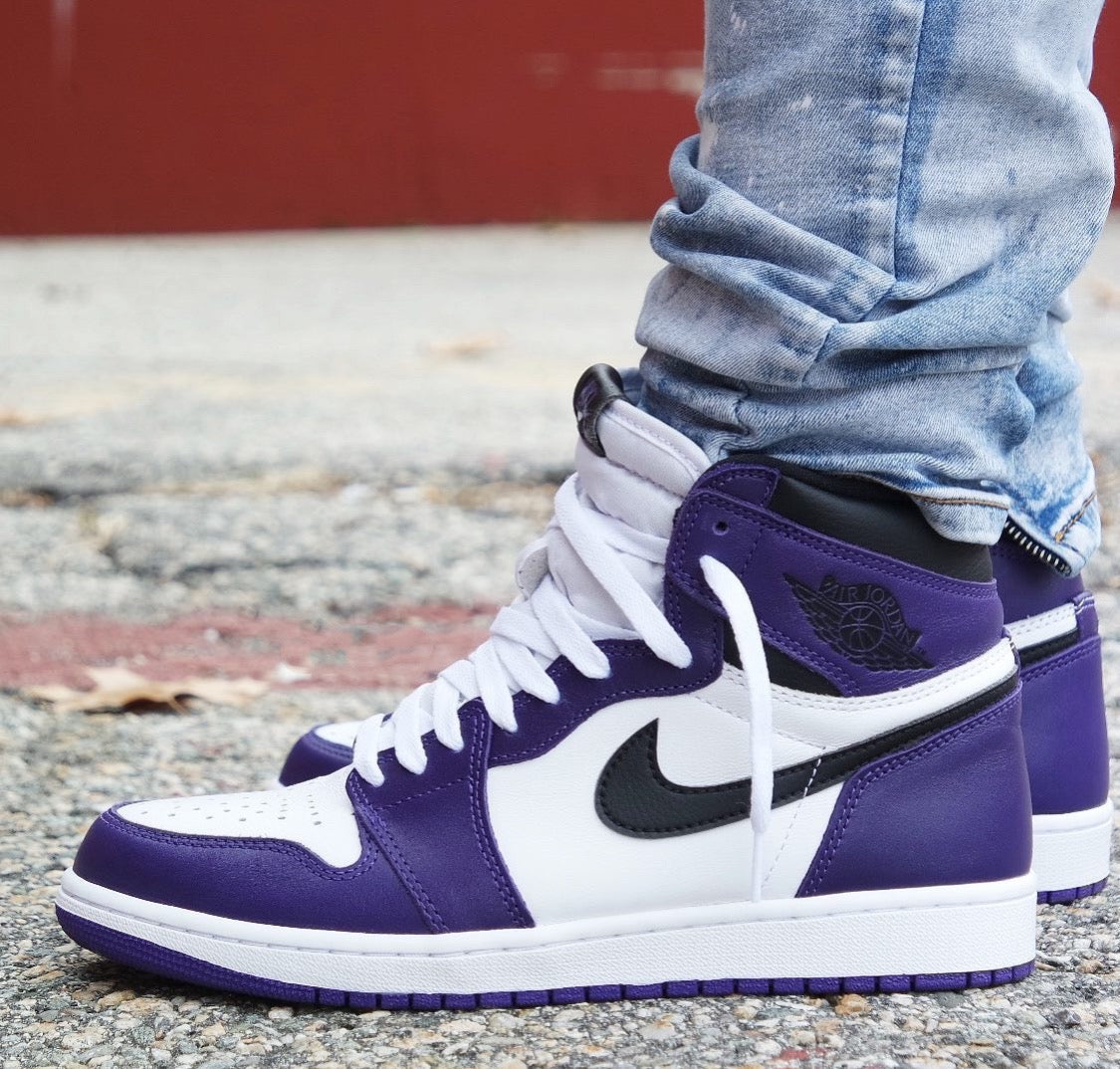 GLM - AJ1 Zi Jia Ge new purple toe