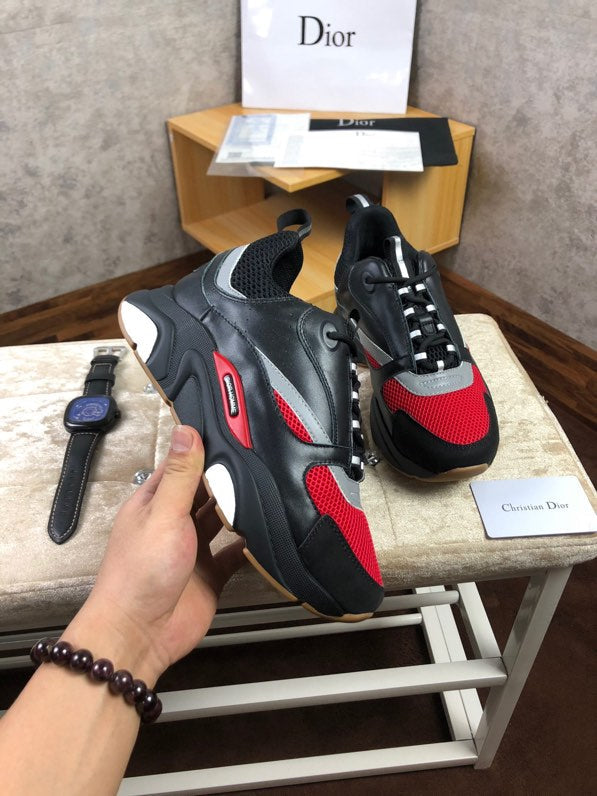 GLM - DIR B22 Black And Red Sneaker