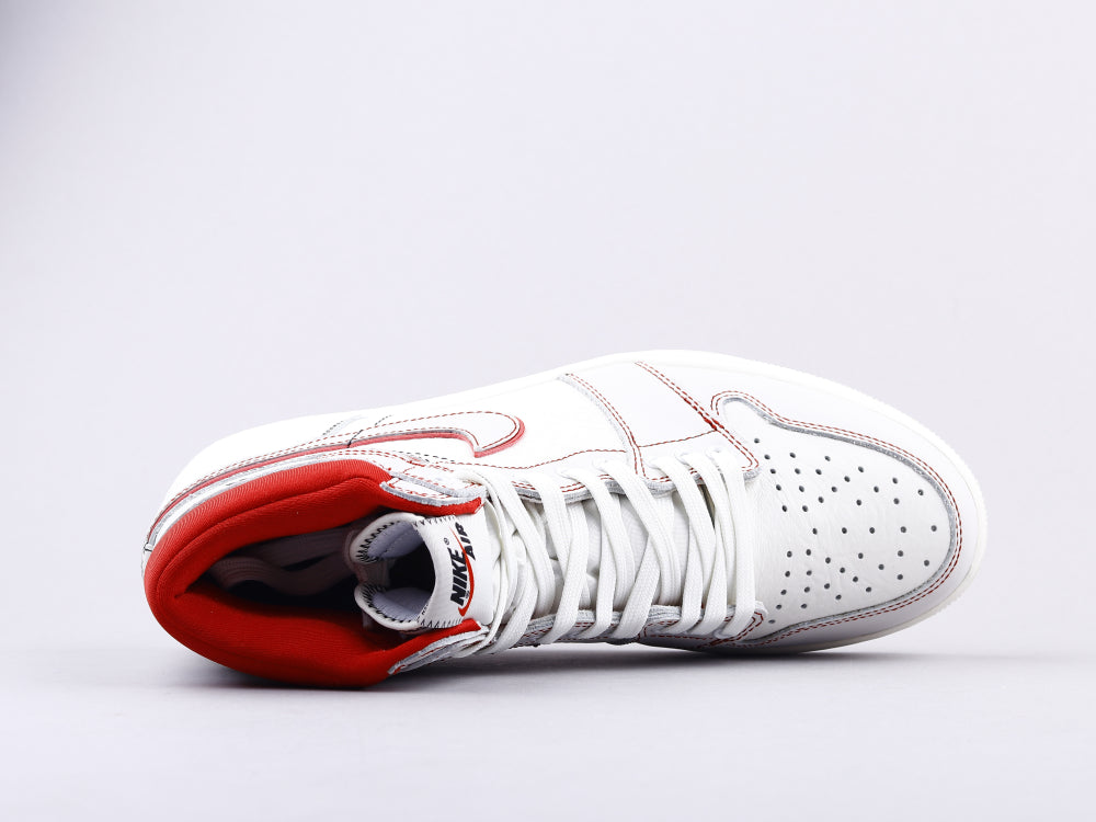 GLM - AJ1 white and red manuscript