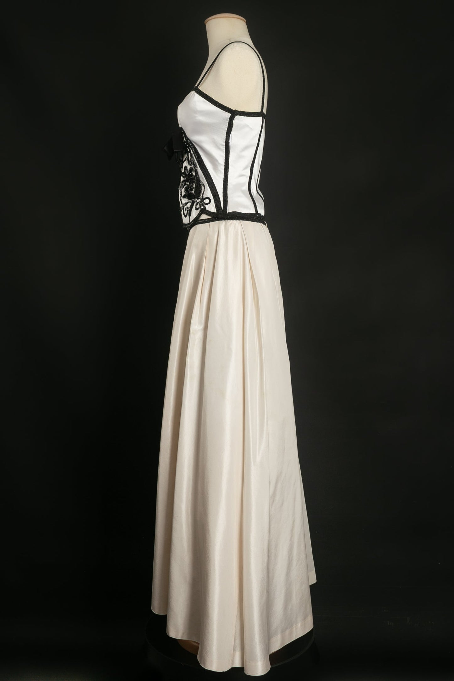 Ensemble en taffetas Loris Azzaro