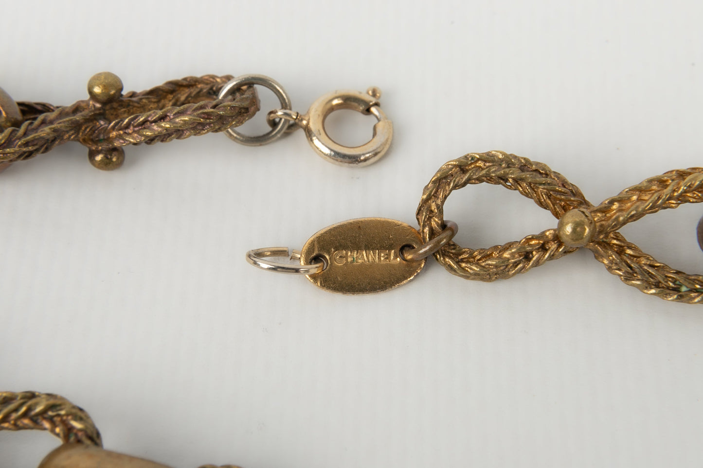 Collier dorÃƒÆ’Ã‚Â© Chanel 1950-60