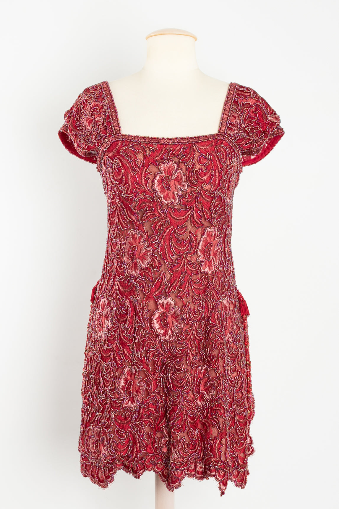 Robe du soir perlÃƒÆ’Ã‚Â©e Ungaro