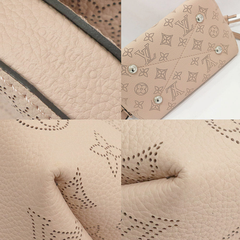 LOUIS VUITTON Louis Vuitton Shoulder Bag Bella M57068/ Monogram Machina Magnolia Pink Color Silver   Women External Handmade  Bag Box