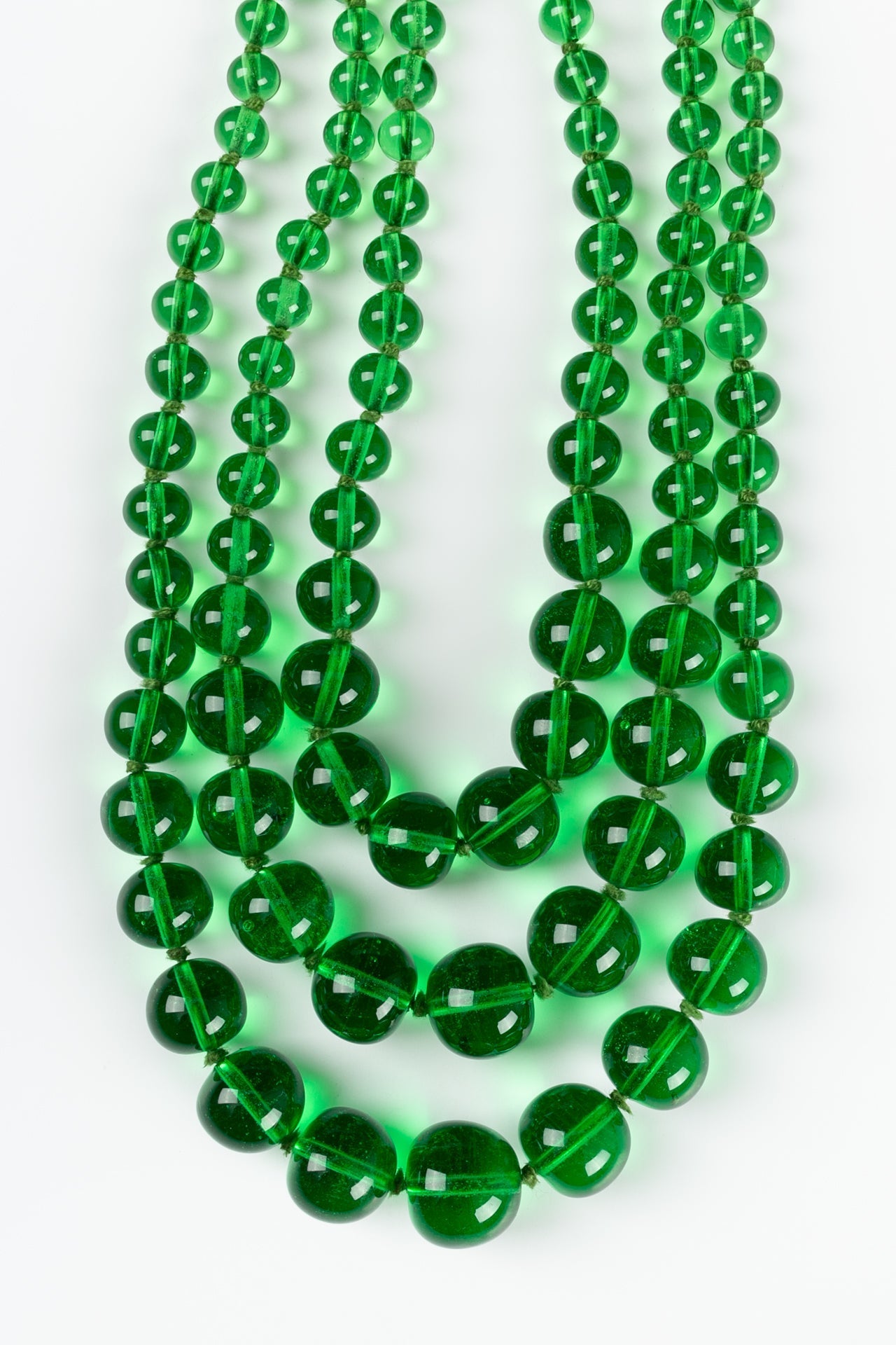 Collier de perles de verre