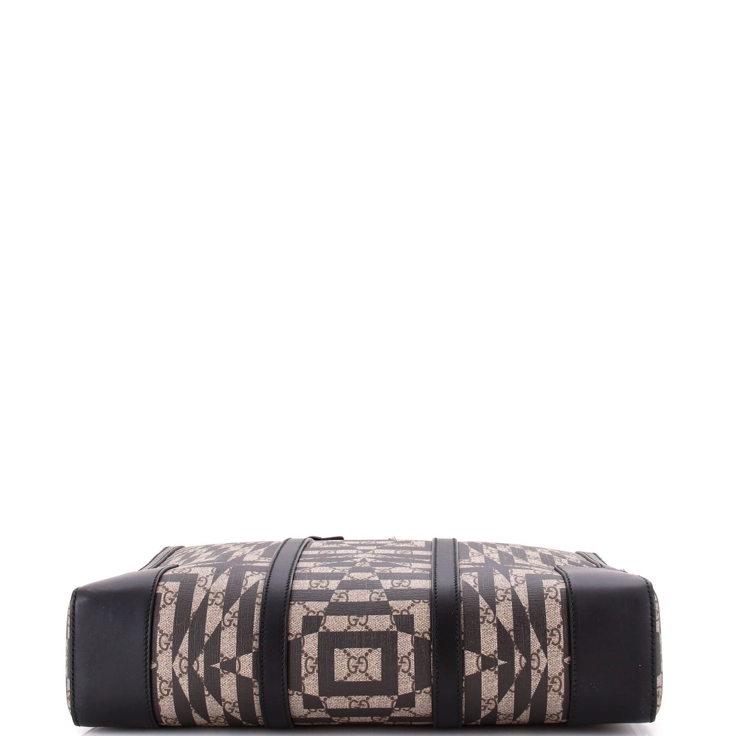 Eden Briefcase Caleido GG Coated Canvas Large
