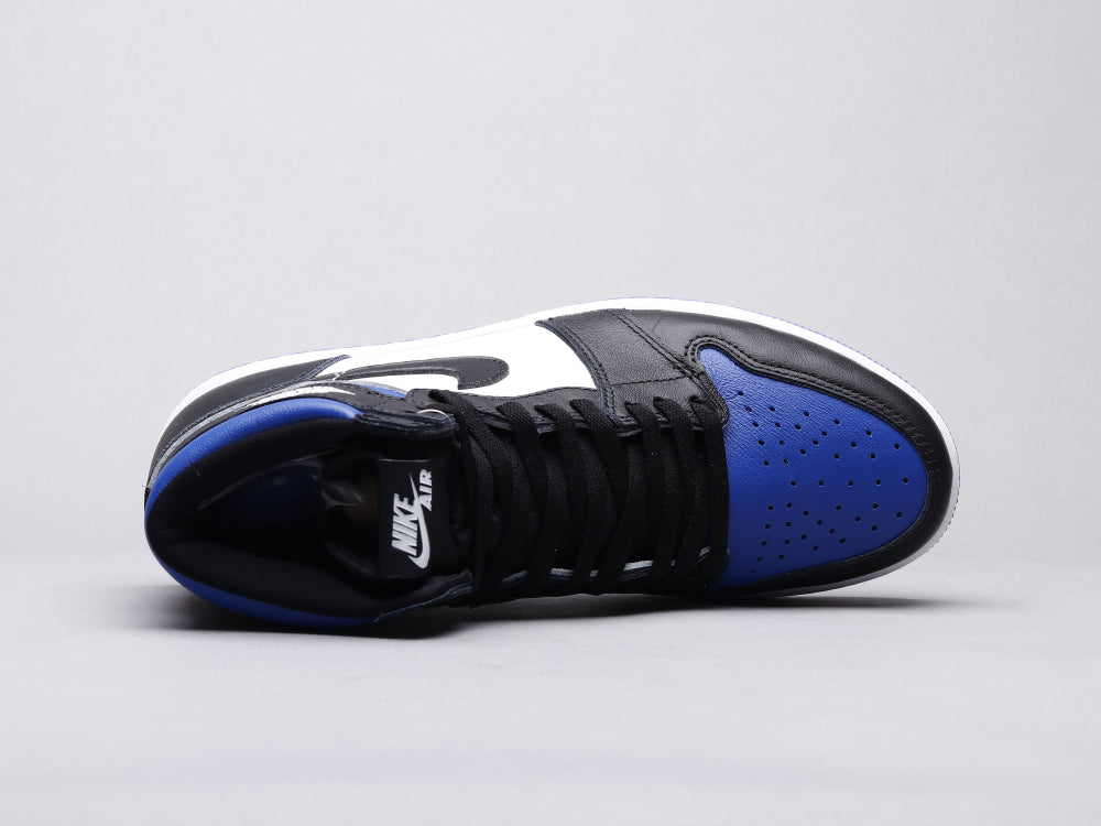 GLM - AJ1 black and blue toe
