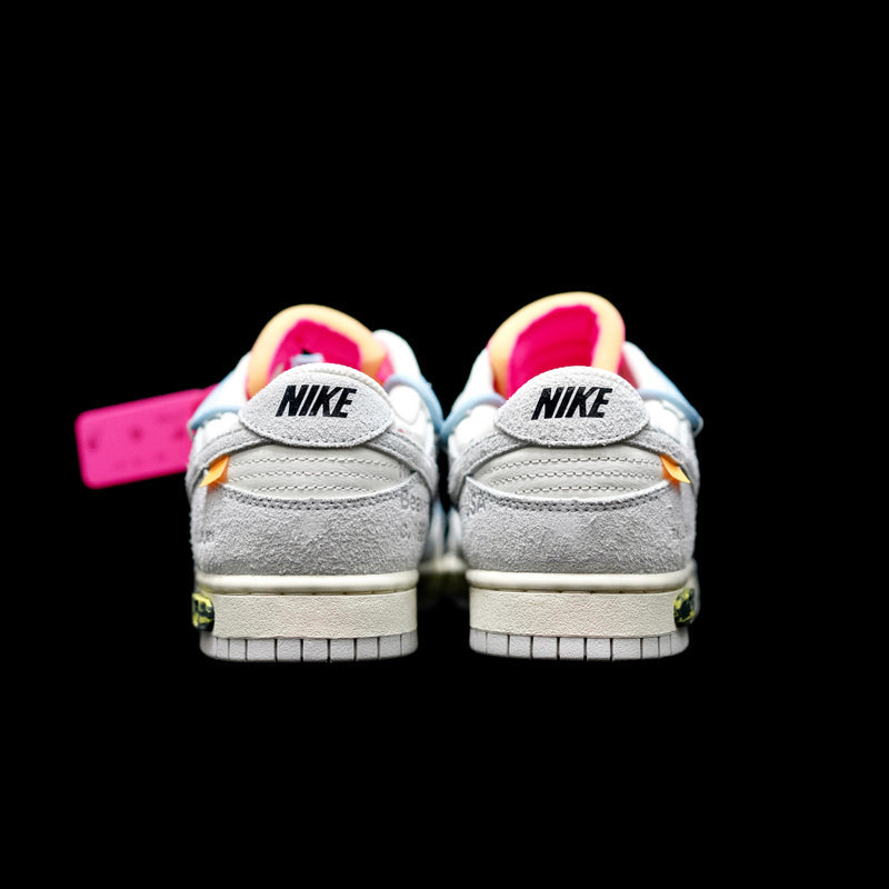 GLM - OW x Dunk (NO.38) light blue shoelace pink buckle