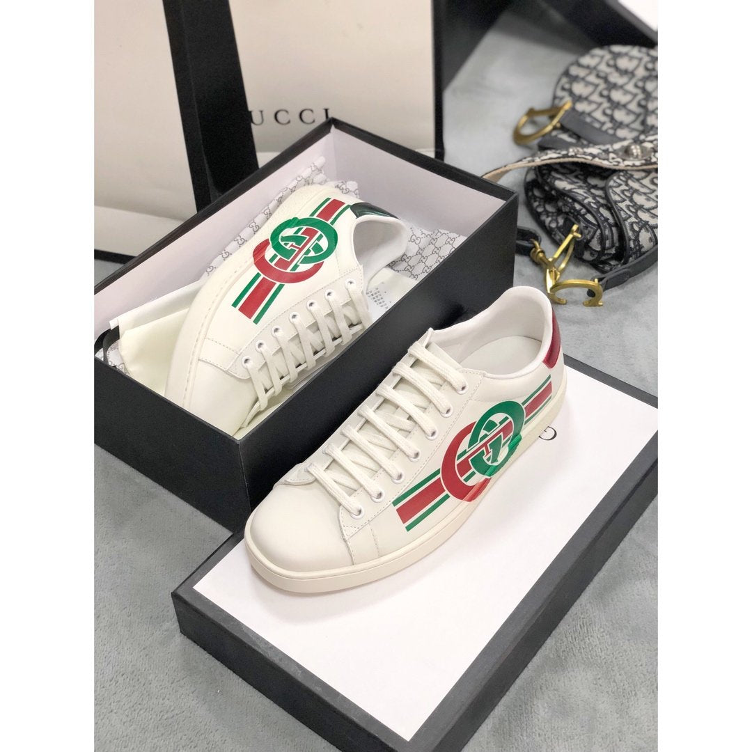 GLM-GCI Ace white interlocking  Sneaker 087