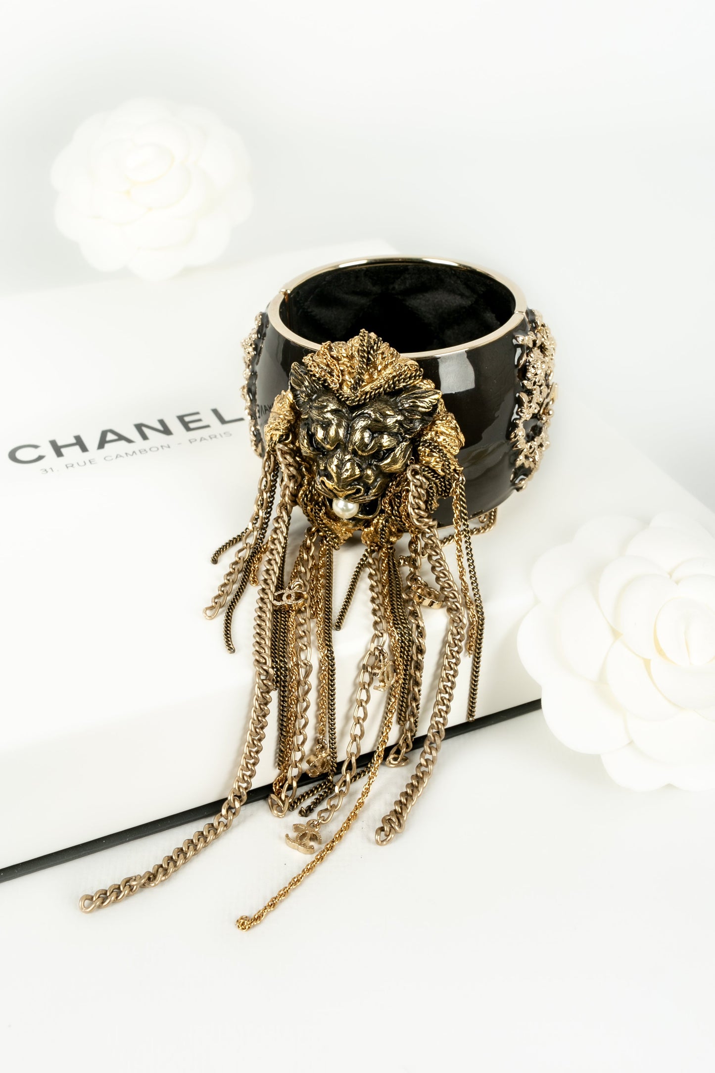 Bracelet "tÃƒÆ’Ã‚Âªte de lion" Chanel 2011