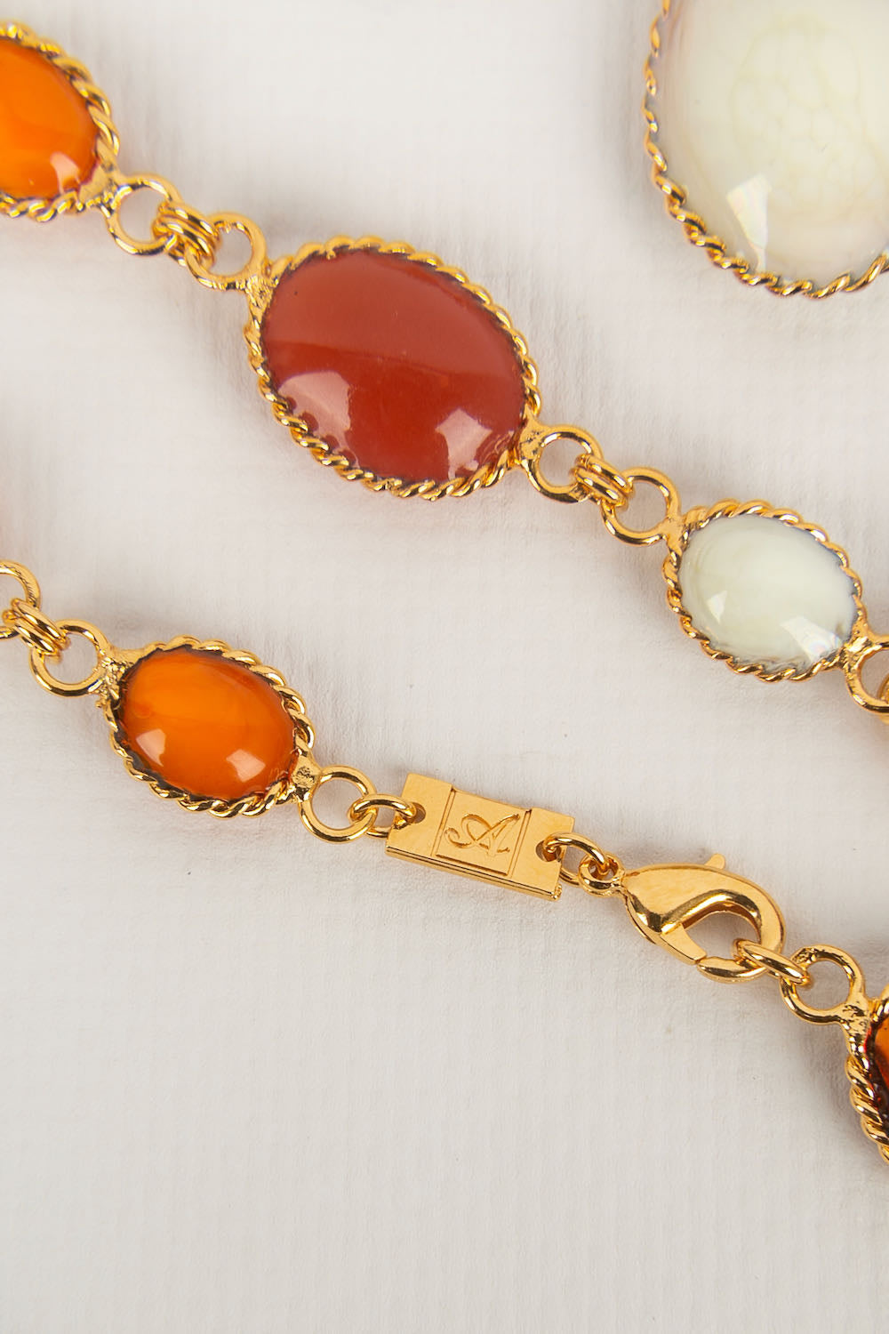 Collier en pÃƒÆ’Ã‚Â¢te de verre Augustine