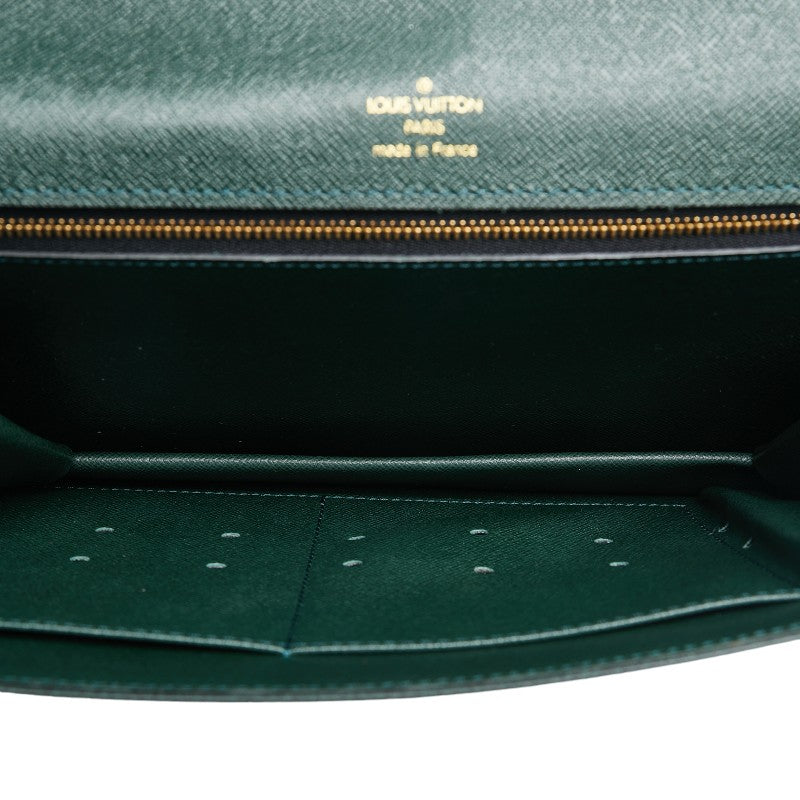 Louis Vuitton Taiga Poschet Clad Secundary Bag M30194 Epi Green Leather  Louis Vuitton