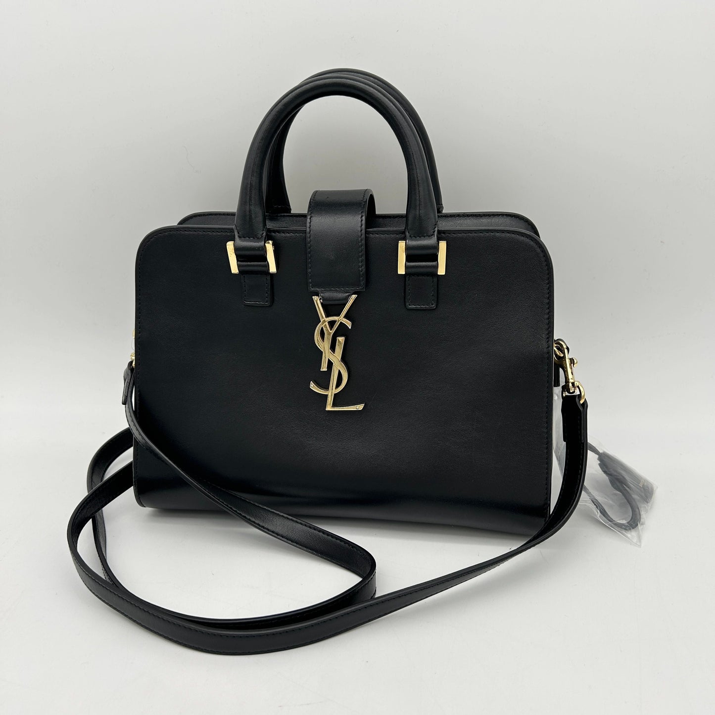 Saint Laurent Baby Monogram Cabas - Black Handle Bags, Handbags WD625894