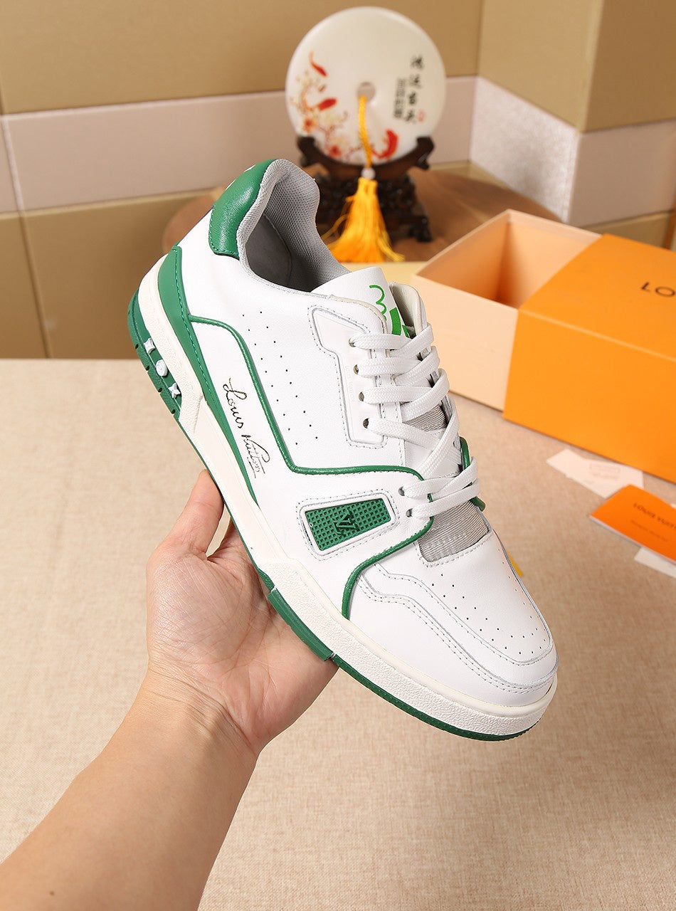 GLM - LUV Traners Vert Green Sneaker