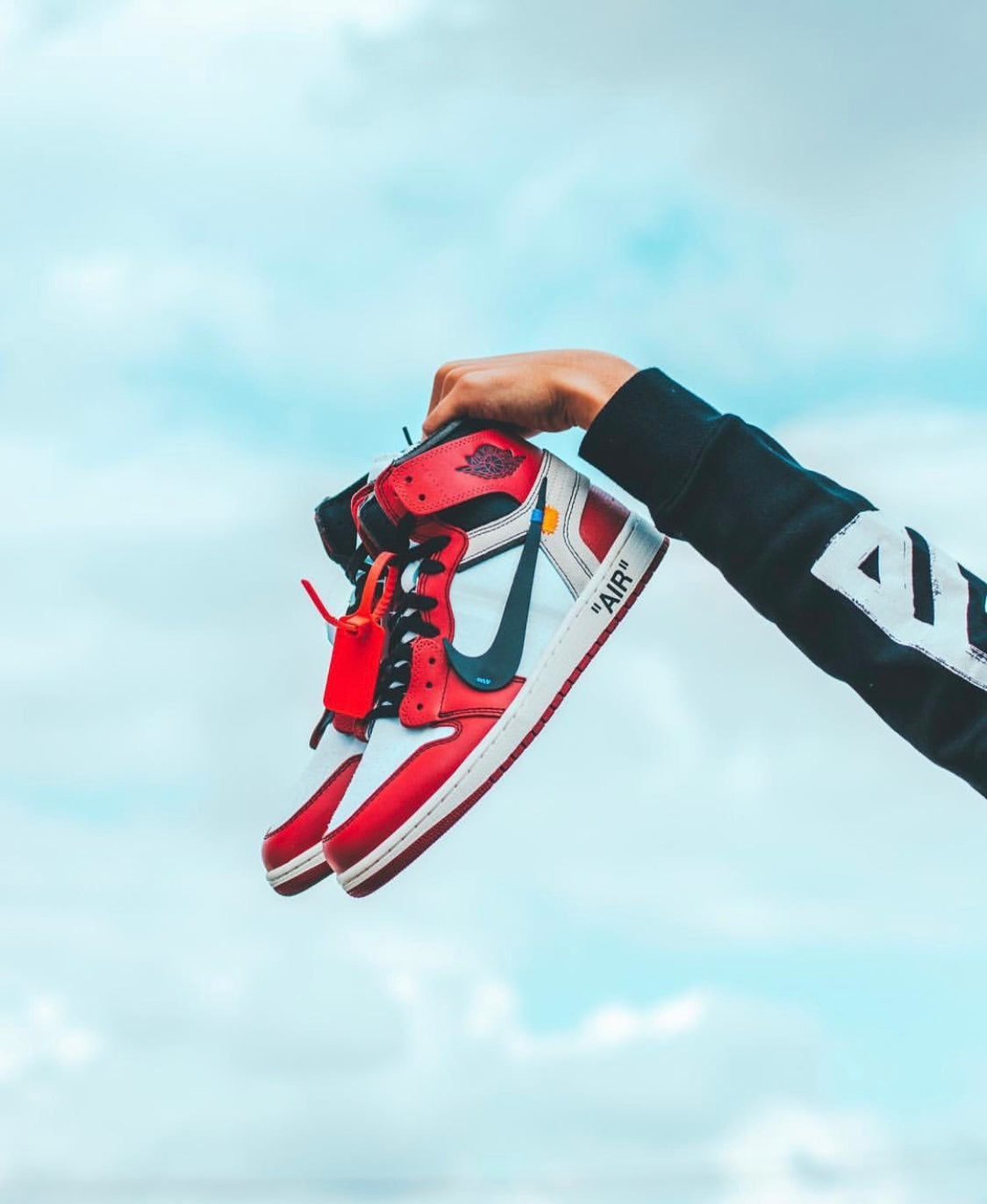 GLM - AJ1 White Red