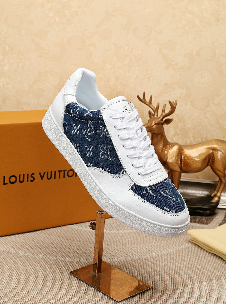 GLM - LUV GLMnogram Denim Blue Sneaker