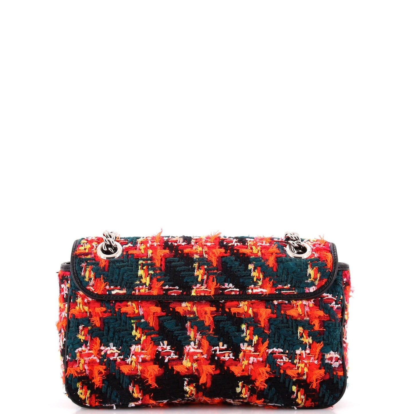 GG Marmont Flap Bag Tweed Small