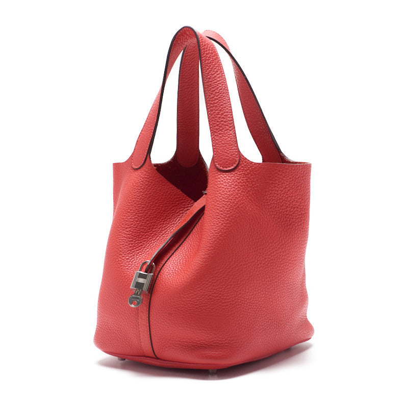HERMES Picotin Lock MM Hand Tote Bag clÃƒÆ’Ã‚Â©mance Bougainville Bougainvillier (Silver G)  Bag  Starting Bag Race Back Shoulder Bag Hybrid ÃƒÂ£Ã¢â€šÂ¬Ã‚Â ShipÃƒÂ£Ã¢â€šÂ¬Ã¢â‚¬Ëœ