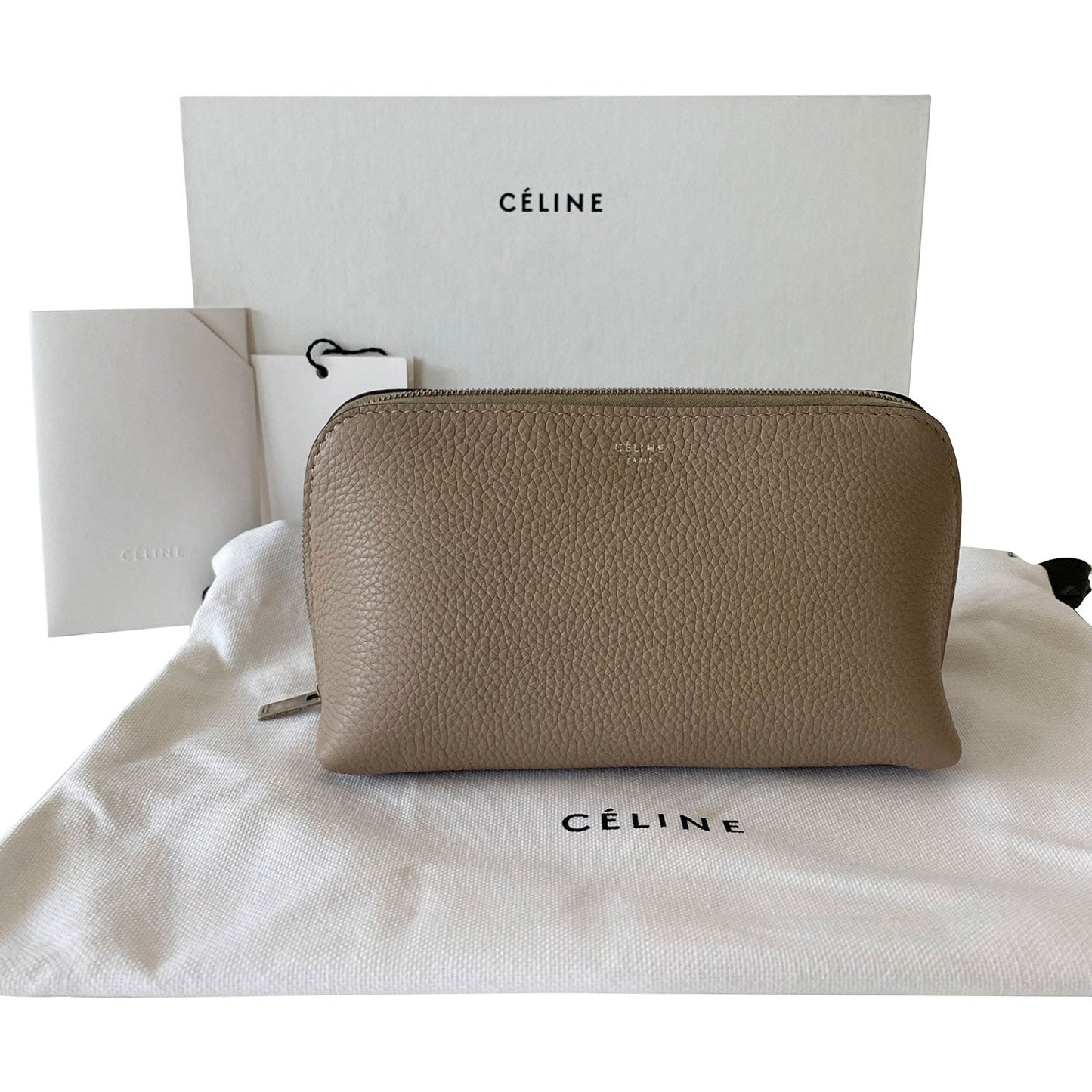 CÃƒÆ’Ã‚Â©line Cosmetic Leather Pouch