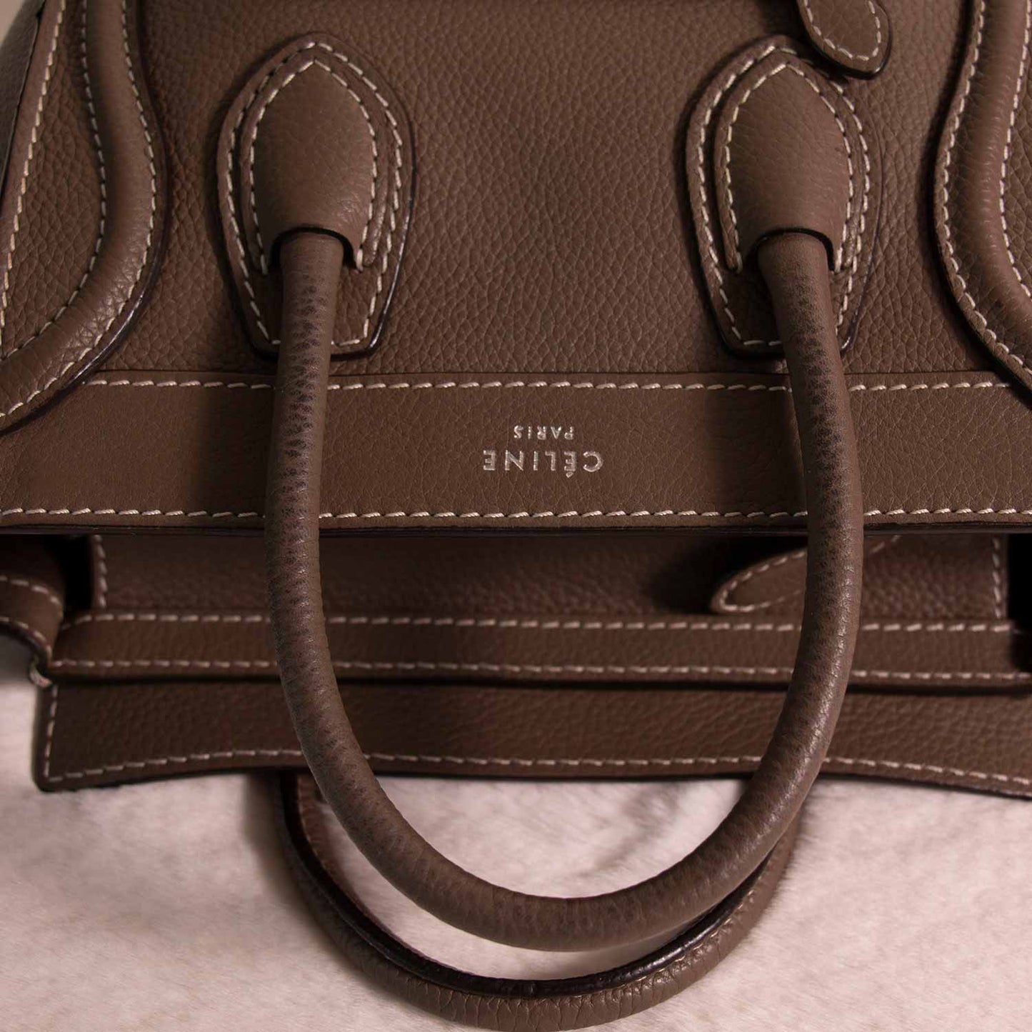 CÃƒÆ’Ã‚Â©line Nano Luggage Tote Bag