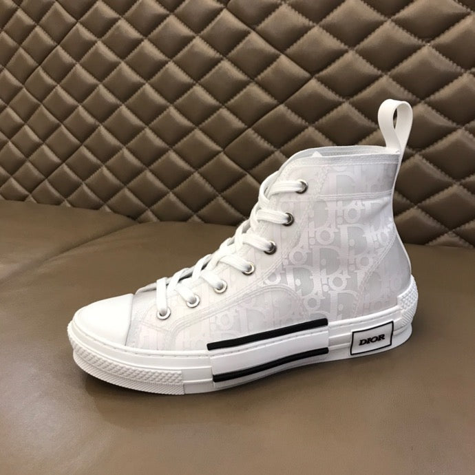 GLM - DIR B23 White HIGH-TOP SNEAKER