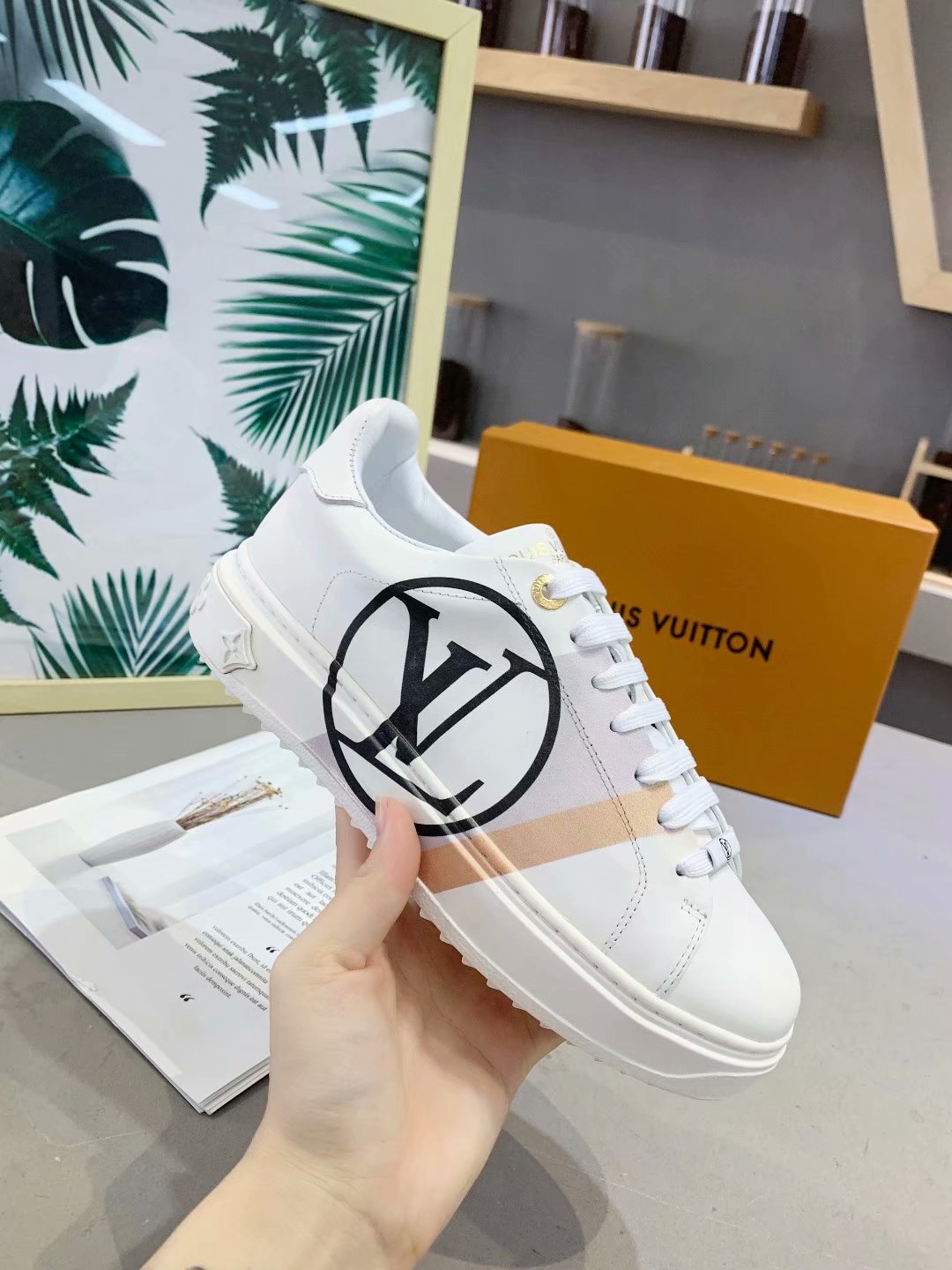 GLM - LUV Time Out Red White Sneaker