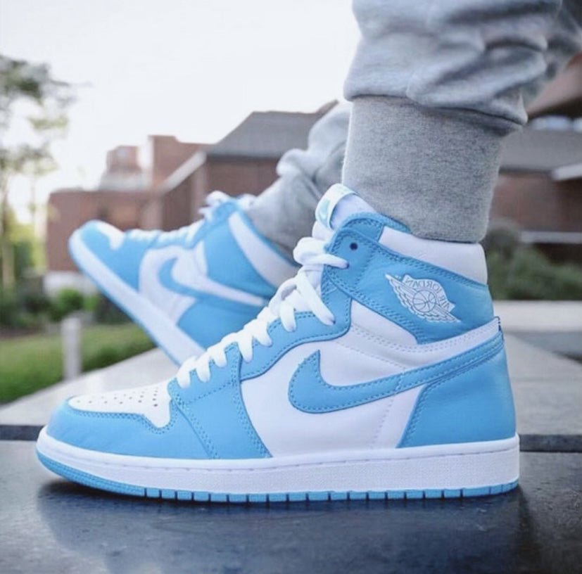 GLM - AJ1 High North Carolina Blue